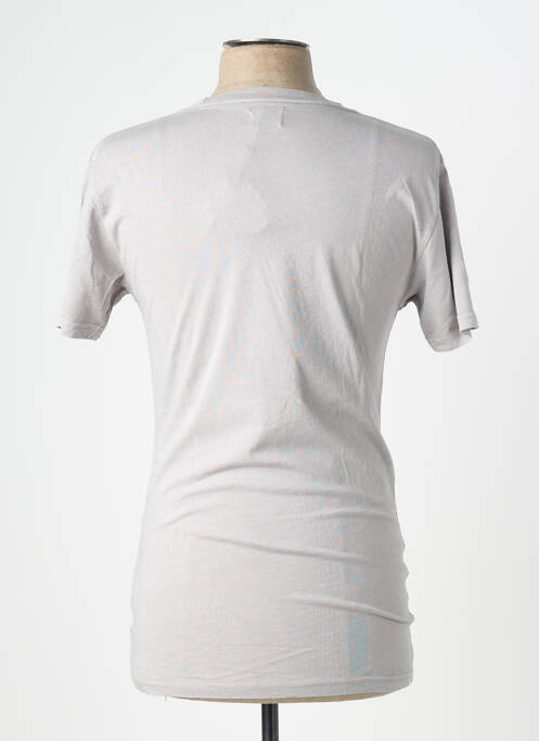 T-shirt coupe cintrée manches courtes gris CHEAP MONDAY homme