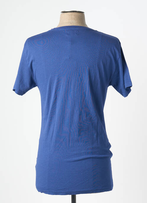 T-shirt coupe cintrée manches courtes bleu CHEAP MONDAY homme