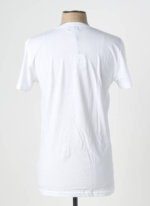 T-shirt coupe cintrée manches courtes blanc CHEAP MONDAY homme