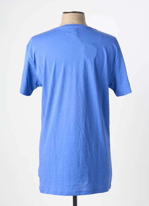 T-shirt coupe cintrée manches courtes bleu CHEAP MONDAY homme