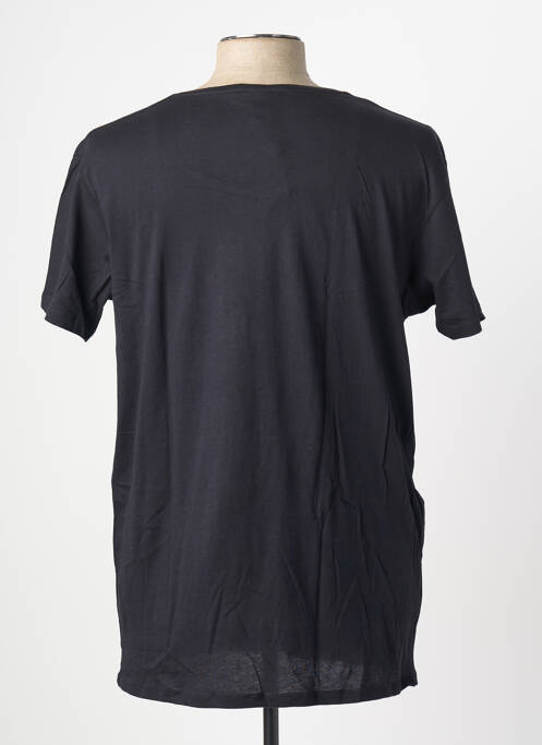 T-shirt coupe cintrée manches courtes noir CHEAP MONDAY homme