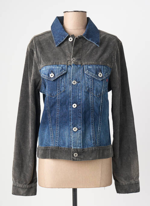 Veste casual poches bleu REPLAY femme