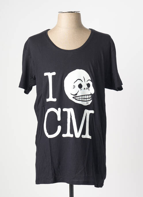 T-shirt noir CHEAP MONDAY homme