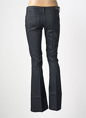 Jean coupe flare stretch taille basse noir MELTIN'POT femme