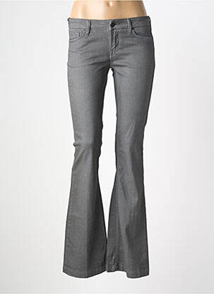 Jean coupe flare stretch taille basse gris MELTIN'POT femme