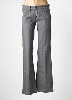 Jean coupe flare stretch taille basse gris MELTIN'POT femme