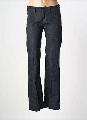 Jean coupe flare stretch taille basse noir MELTIN'POT femme