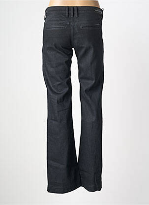 Jean coupe flare stretch taille basse noir MELTIN'POT femme