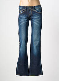 Jean coupe flare stretch taille basse bleu LOIS femme