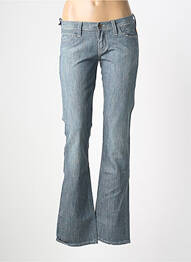 Jean coupe flare stretch taille basse bleu MELTIN'POT femme
