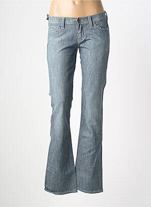 Jean coupe flare stretch taille basse bleu MELTIN'POT femme