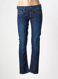 Jeans coupe slim taille basse taille basse bleu MELTIN'POT femme
