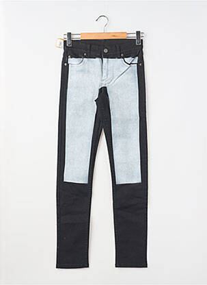 Jeans coupe slim stretch taille normale noir CHEAP MONDAY femme