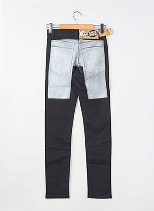 Jeans coupe slim stretch taille normale noir CHEAP MONDAY femme
