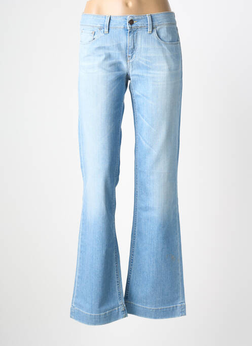 Jean coupe flare stretch taille basse bleu MELTIN'POT femme