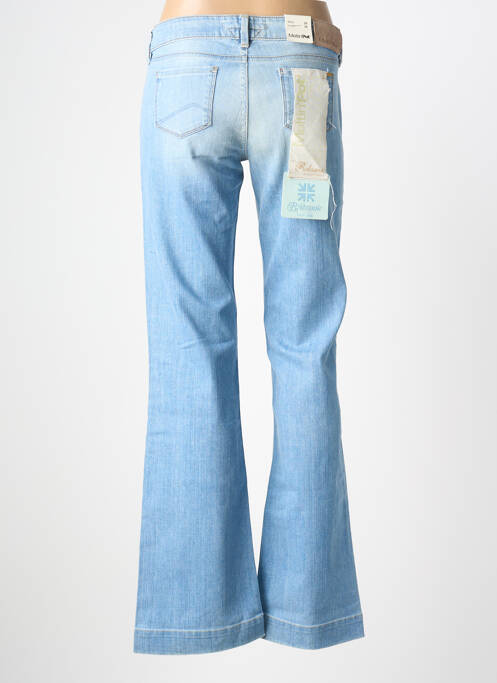 Jean coupe flare stretch taille basse bleu MELTIN'POT femme