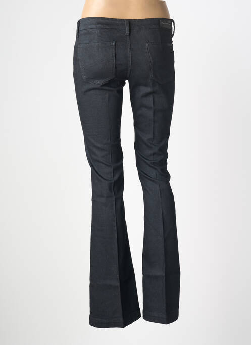 Jean coupe flare stretch taille basse noir MELTIN'POT femme