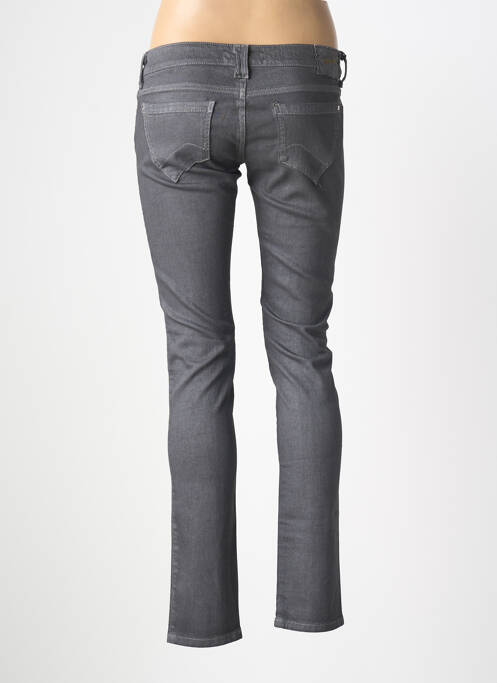 Jeans coupe slim taille basse taille basse gris MELTIN'POT femme