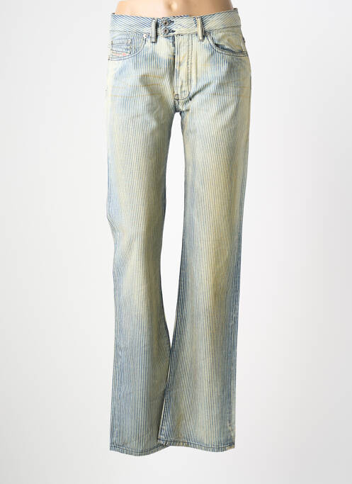 Jeans coupe droite bleu DIESEL femme