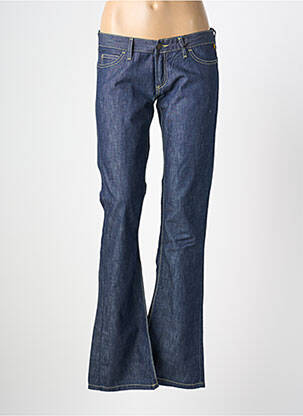 Jeans bootcut stretch taille basse bleu MELTIN'POT femme