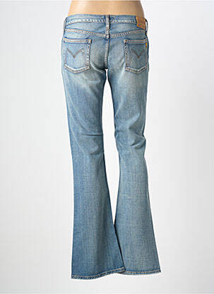 Jeans bootcut stretch taille basse bleu MELTIN'POT femme