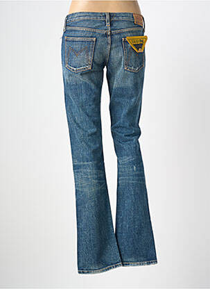 Jeans bootcut stretch taille basse bleu MELTIN'POT femme