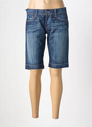 Bermuda taille basse taille basse bleu MELTIN'POT femme