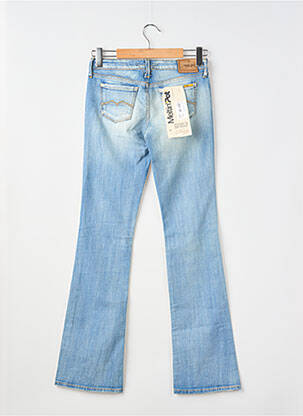 Jeans bootcut stretch taille basse bleu MELTIN'POT femme