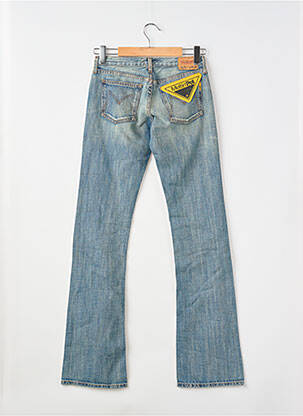 Jeans bootcut stretch taille basse bleu MELTIN'POT femme