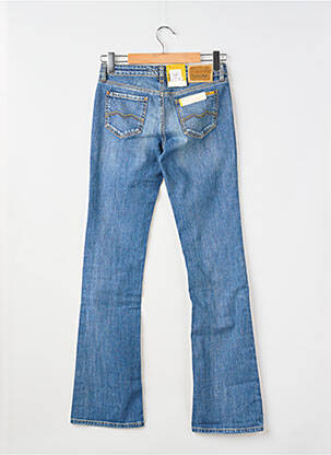 Jeans bootcut stretch taille basse bleu MELTIN'POT femme
