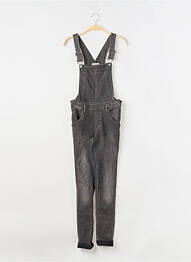 Salopette délavé fines bretelles gris CHEAP MONDAY femme