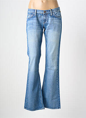 Jean coupe flare stretch taille basse bleu MELTIN'POT femme