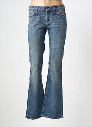 Jeans bootcut stretch taille basse bleu MELTIN'POT femme