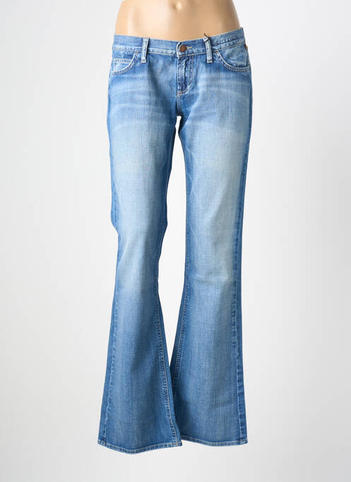 Jean coupe flare stretch taille basse bleu MELTIN'POT femme