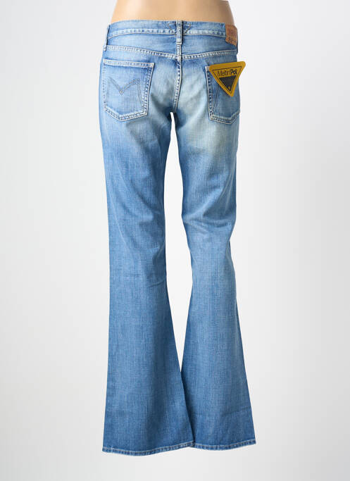 Jean coupe flare stretch taille basse bleu MELTIN'POT femme