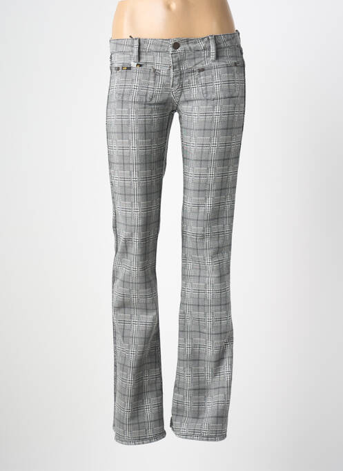 Jean coupe flare stretch taille normale gris MELTIN'POT femme