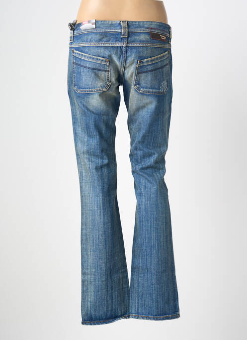 Jeans bootcut stretch taille basse bleu DIESEL femme