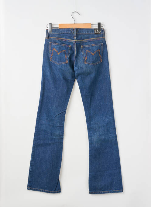 Jeans bootcut stretch taille basse bleu MELTIN'POT femme