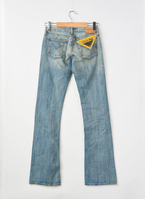 Jeans bootcut stretch taille basse bleu MELTIN'POT femme