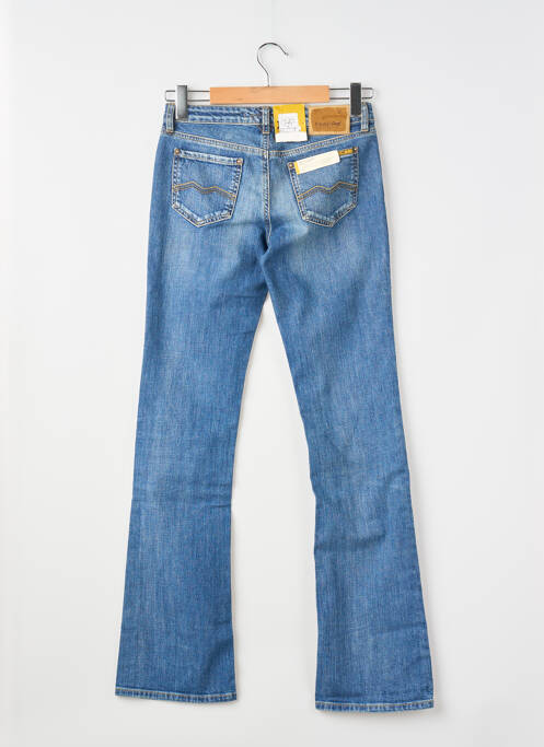 Jeans bootcut stretch taille basse bleu MELTIN'POT femme