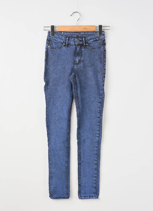 Jeans coupe slim stretch bleu CHEAP MONDAY femme