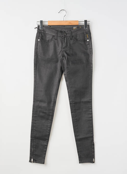 Jeans skinny stretch taille basse noir MELTIN'POT femme