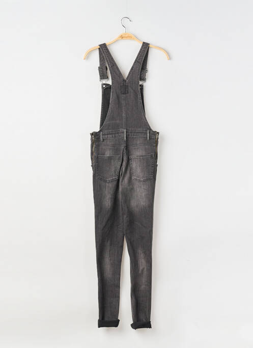 Salopette délavé fines bretelles gris CHEAP MONDAY femme