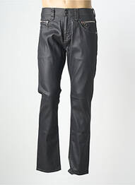 Jeans coupe slim stretch noir MELTIN'POT homme