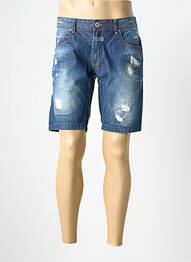 Bermuda stretch taille normale bleu XAGON MAN homme