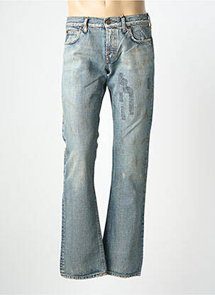 Jeans coupe droite stretch taille normale bleu MELTIN'POT homme