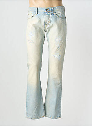 Jeans coupe slim stretch taille basse bleu MELTIN'POT homme