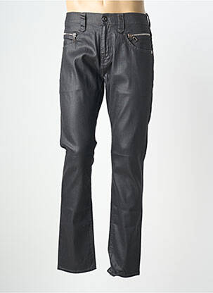 Jeans coupe slim stretch noir MELTIN'POT homme