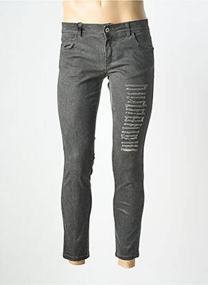 Jeans skinny taille basse taille basse gris XAGON MAN homme