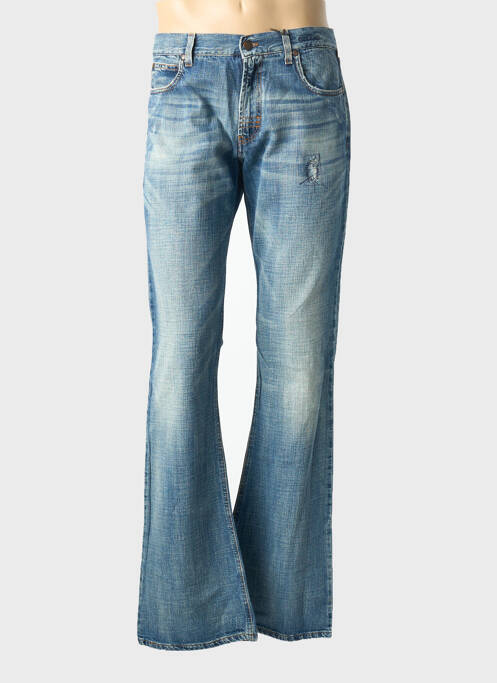 Jeans coupe droite stretch taille normale bleu MELTIN'POT homme